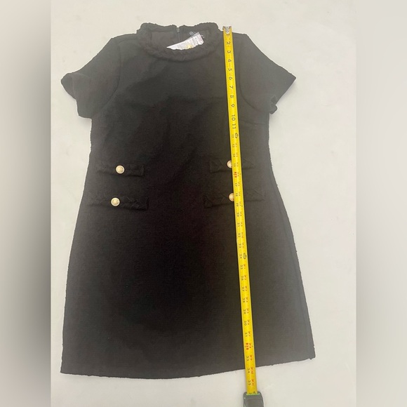 PRETTYGARDEN NWT Women's Tweed Short Dress Crewneck Short Sleeve Mini size S - Picture 6 of 9